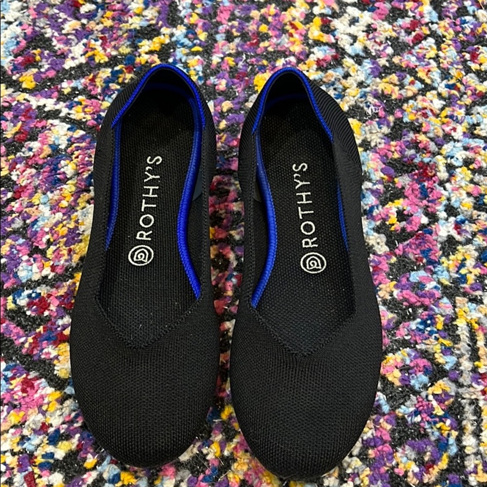 Rothy’s Black Flats